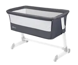 Theo side by side - Mörkgrå | Barnrum - Barnsängar & vaggor - Bedside Crib | BabyMode