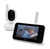 Padwico V8 babyalarm - video - batteri i kamera