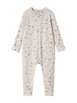 Jumpsuit med dragkedja - Moomin | Kläder - Bodys & overaller - Jumpsuit utan fot | BabyMode