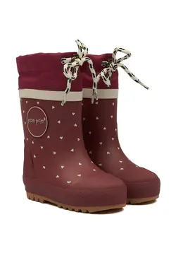 Fodrade Stövlar - Heart | Skor - Fodrade stövlar - Långa vinterstövlar | BabyMode