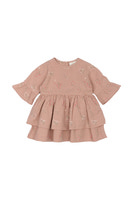 Oline Bluse kortærmet - Adobe rose