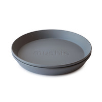 Mattallrik Rund 2-Pack - Smoke