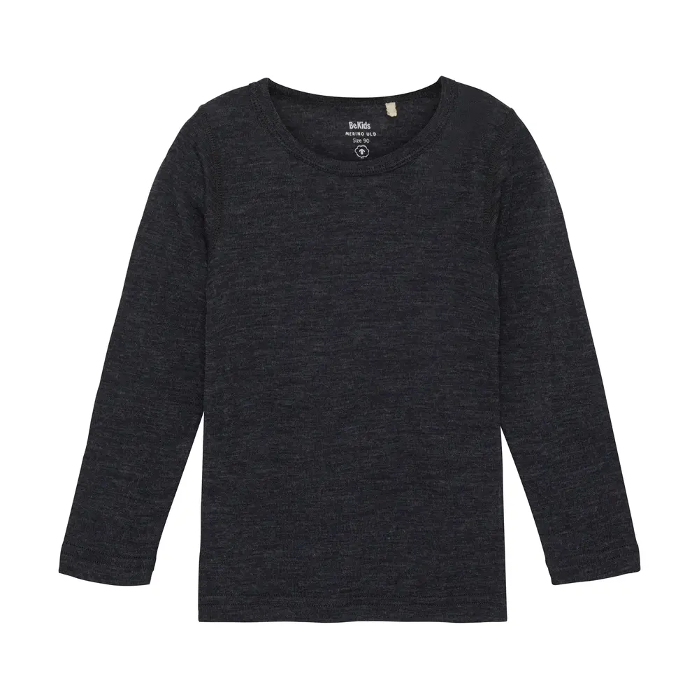 Långärmad Tröja Ull - Sky Captain - 90 | Barnkläder - Ull - Ulltröjor | BabyMode