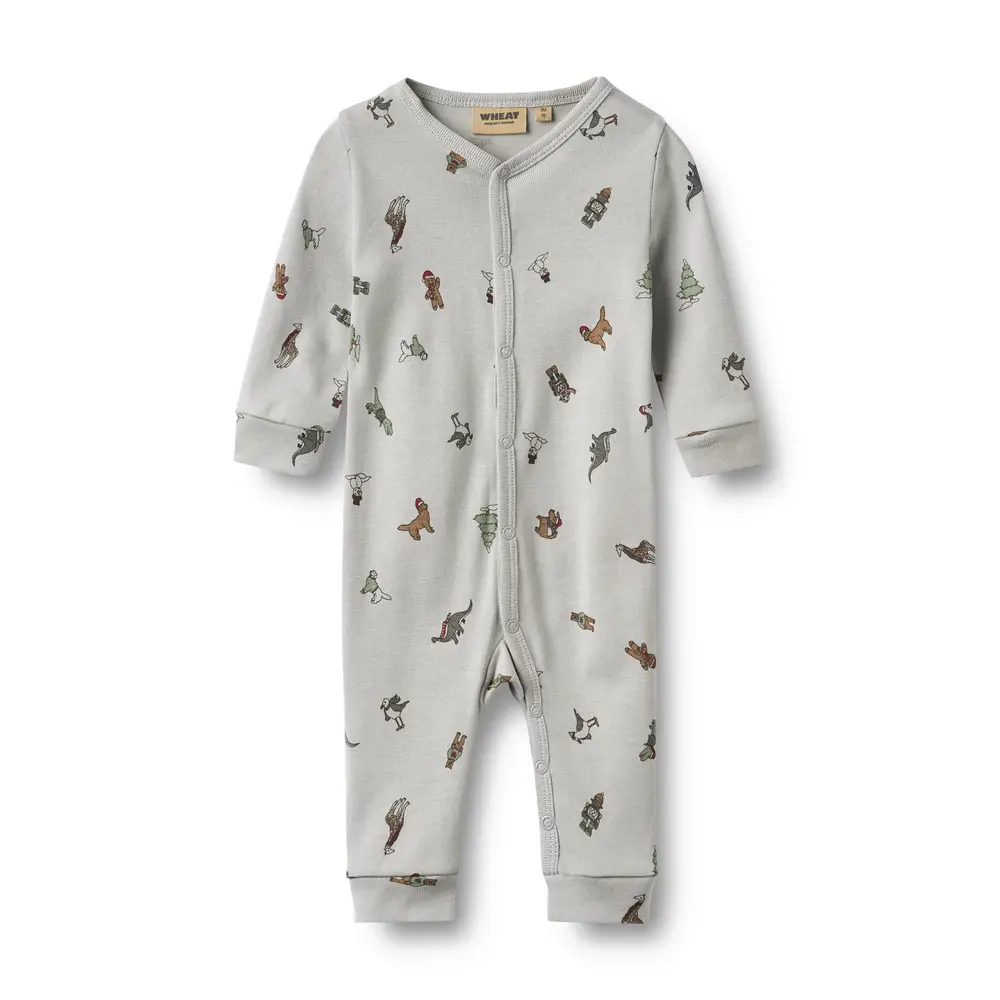 Wheat Bendji Jumpsuit - Winter Friends - 56