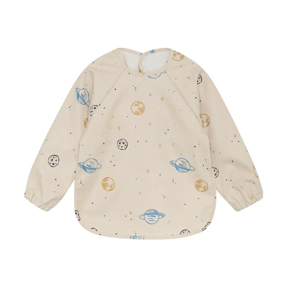 Celavi Långärmad Haklapp - Dark Navy - ONE SIZE | Baby & Barn - Äta - Haklappar | BabyMode