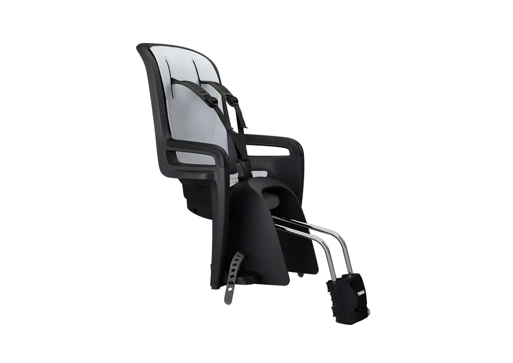 Thule Ride Along 2 Frame Mount Cykelsits - Dark Grey | Baby & Barn - Barnsäkerhet - Cykelstolar & hjälmar | BabyMode
