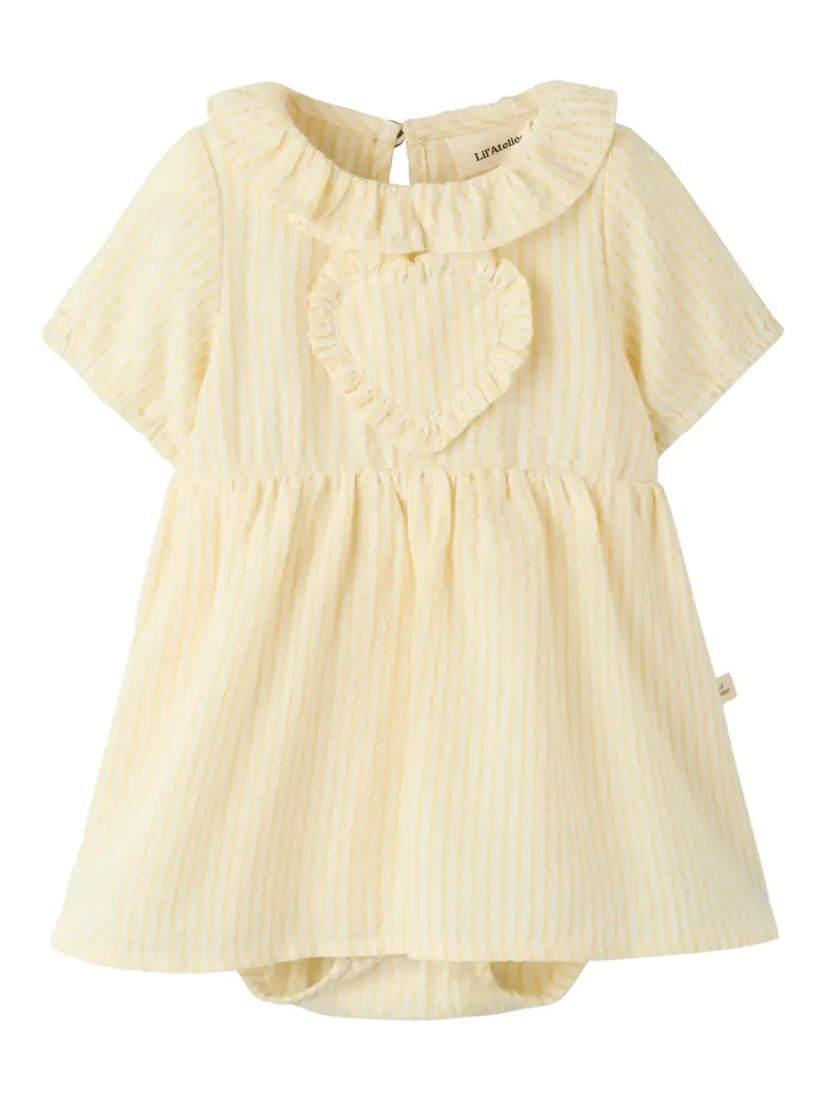 Folly Bodyklännig - Coconut Milk - 68 | Barnkläder - Toppar - Klänningar - Bodyklänningar | BabyMode