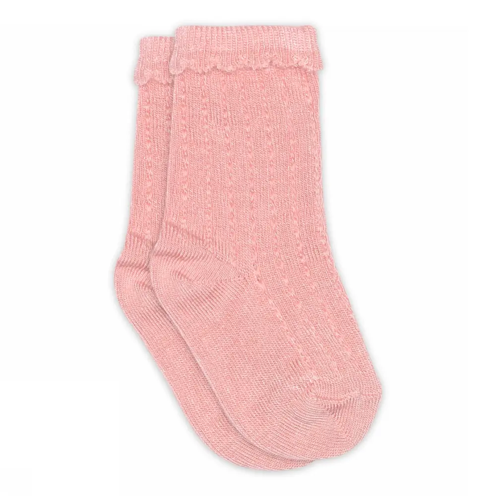 Liva Strumpa - Silver Pink - 22/24 | Barnkläder - Strumpor & strumpbyxor - Strumpor | BabyMode
