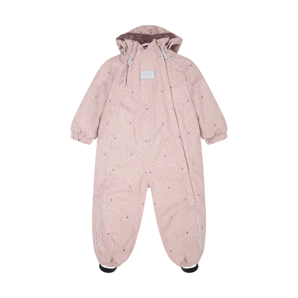 Minymo Vinteroverall M. Tryck - Fawn - 92