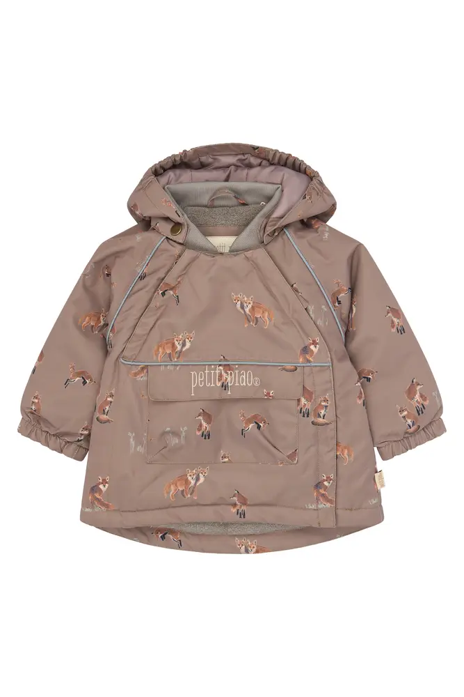 Petit Piao Dard Vinterjacka - Fossil Fox AOP - 92