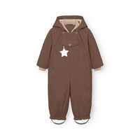 Mini A Ture Matwisti Fleecefodrad Vinteroverall - Chestnut Brown
