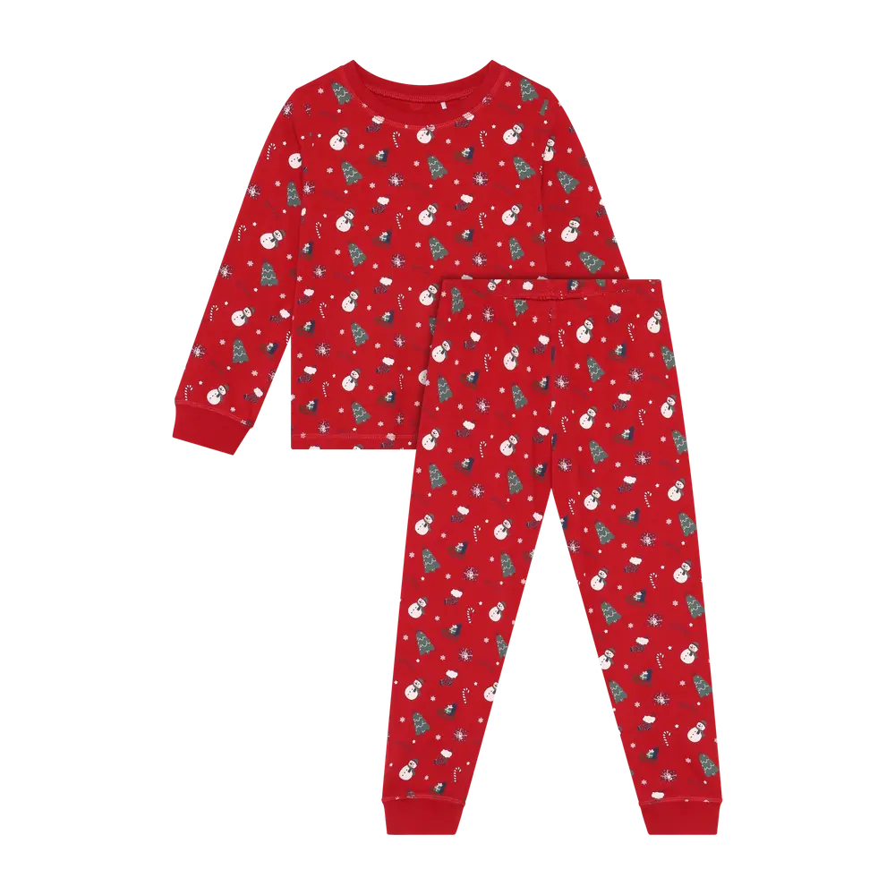 Minymo Pyjamas Set - Scarlet Sage - 92