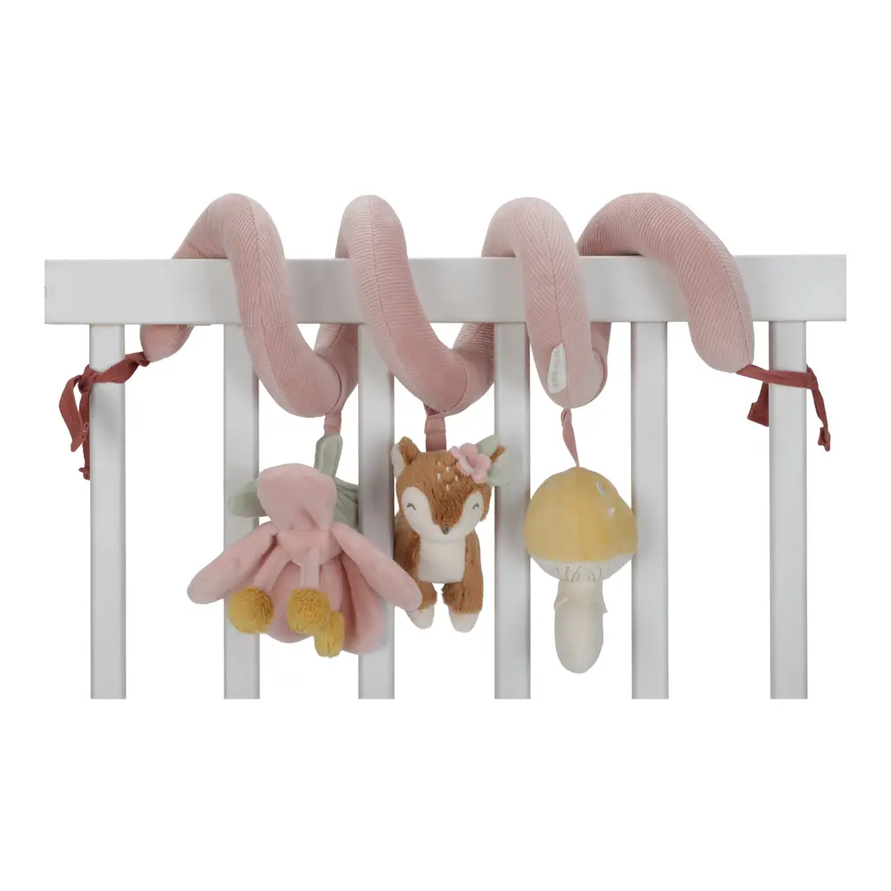 Aktivitetsspiral Fairy Garden - Rosa | Leksaker - Babyleksaker - Leksaker för barnvagnar & bilbarnstolar | BabyMode