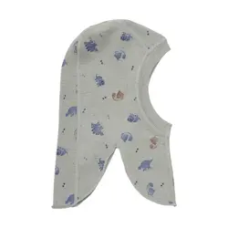 Balaclava Ull AOP - Forest Fog | Kläder - Ull - Ullmössor, ullvantar och ulltossor | BabyMode