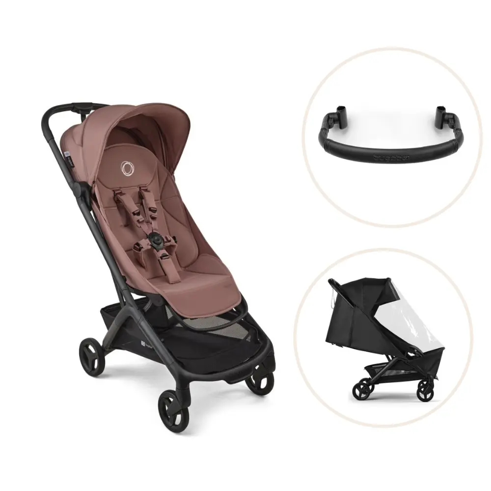 Bugaboo Butterfly 2 Resevagn - Dusty Pink