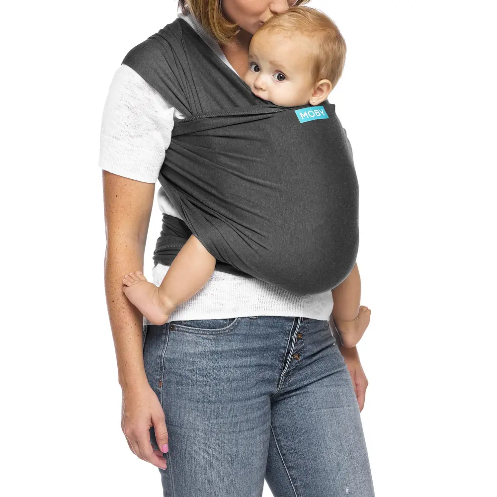 Moby Evolution Bärsjal - Grey | Baby & Barn - Bärselar & bärsjalar - Bärsjalar | BabyMode