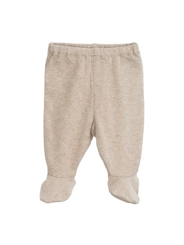 Babybyxor med Fot - Oat - 62 | Barnkläder - Underdelar - Byxor | BabyMode
