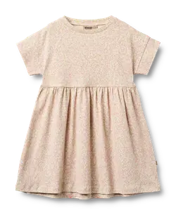 Emilie Jersey Klänning - Coral flowers