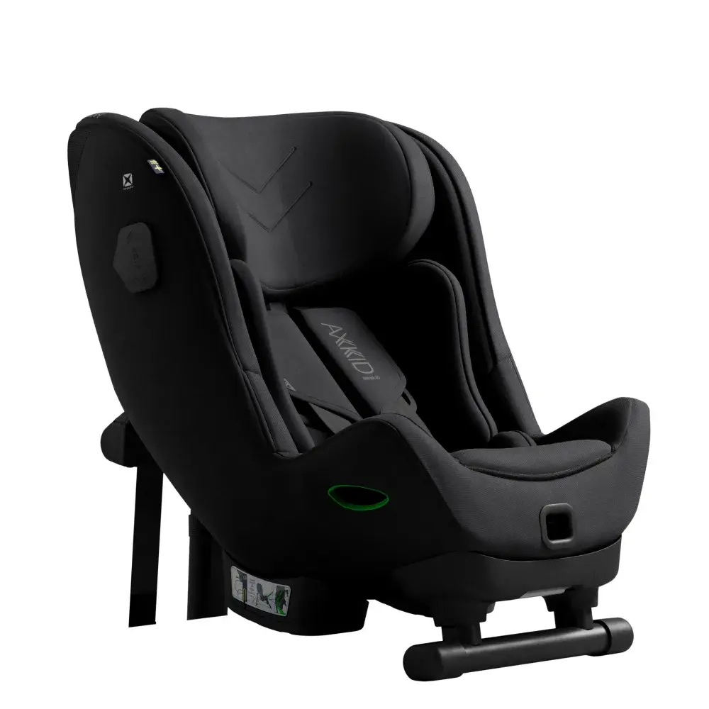 Axkid Minikid 4 Max Bilbarnstol - Costal Storm Black | Bilbarnstolar - Bakåtvända bilbarnstolar 9-36 Kg - Bakåtvända bilbarnstolar upp till 36 kg | BabyMode
