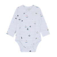 Långärmad Wrap Rib Body - Arctic Ice