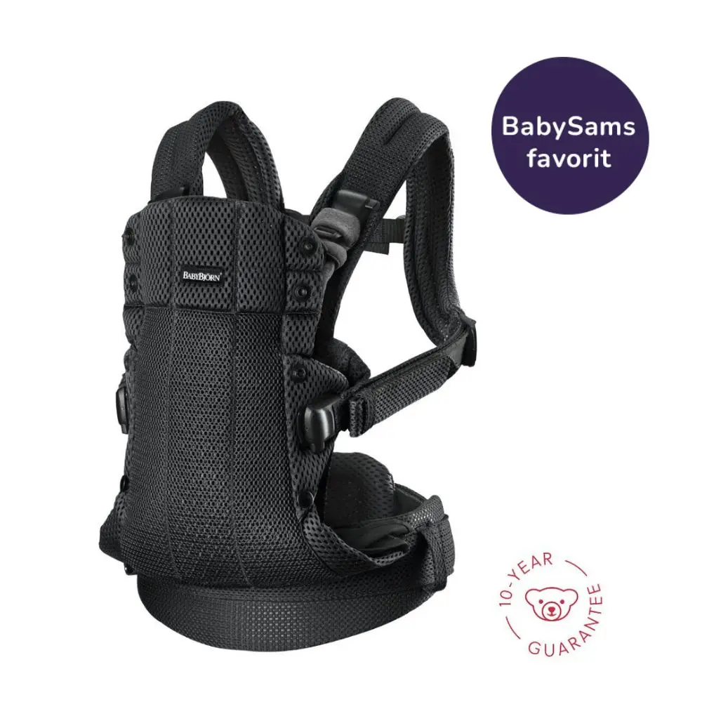BabyBjörn Harmony 3D Mesh Bärsele - Svart