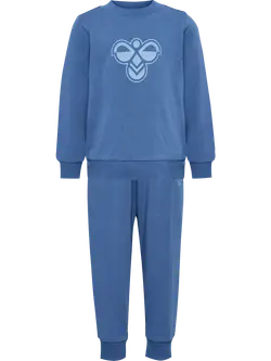 Jersey Sweatsuit Bee - Dutch Blue | Kläder - Set & Multipack - Träningsoverall | BabyMode