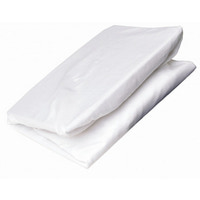 Lakan till barnvagn 40x98 cm - Vit