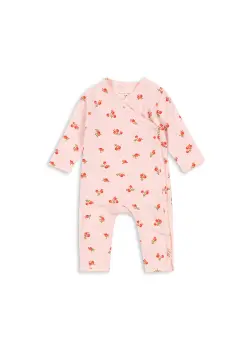 Basic Newborn Jumpsuit - Rosa Pink | Kläder - Bodys & overaller - Jumpsuit utan fot | BabyMode