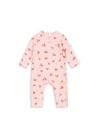 Basic Newborn Jumpsuit - Rosa Pink