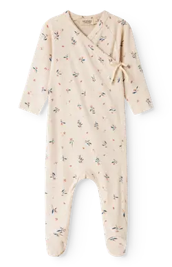 Rubetta Jumpsuit - Roses | Kläder - Bodys & overaller - Jumpsuit med fot | BabyMode