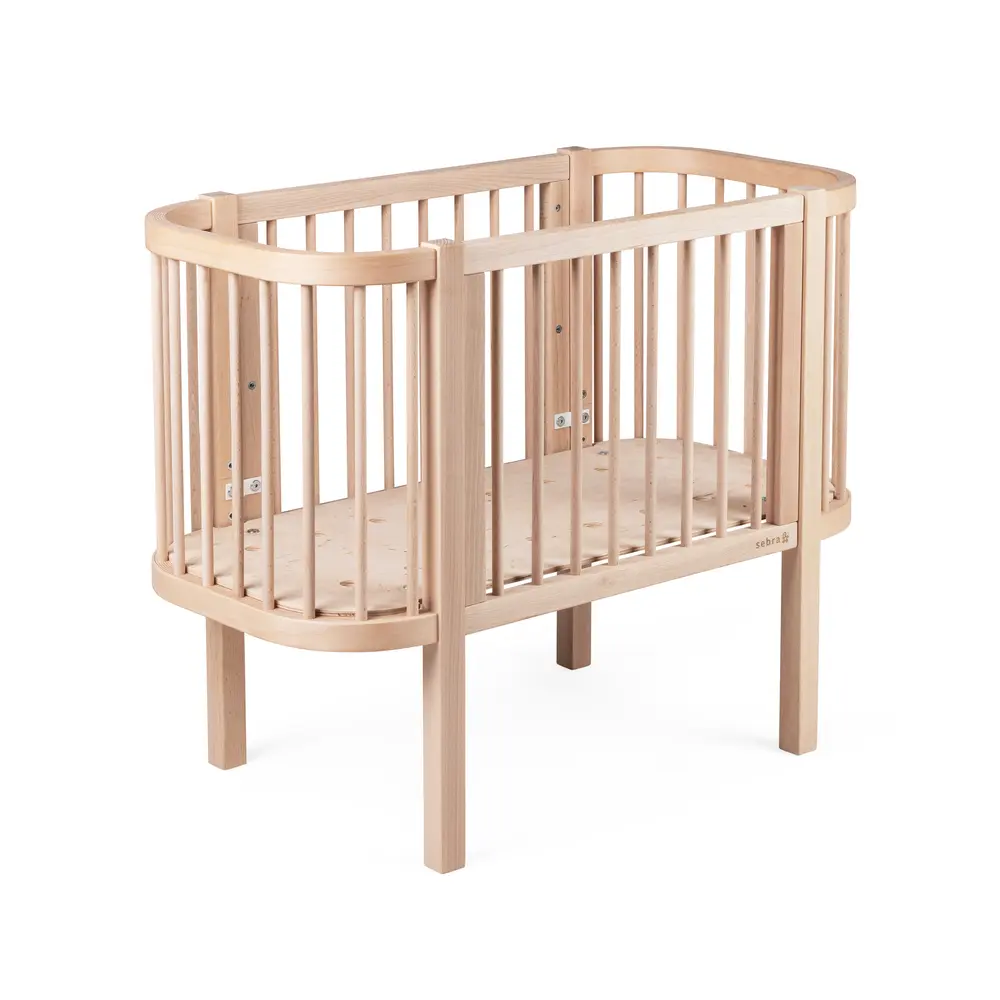 Sebra Bedside Crib - Natur | Barnrum - Barnsängar & vaggor - Bedside Crib | BabyMode