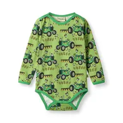 Elstar Långärmad Body - Traktor - Fern | Kläder - Bodys & overaller - Långärmad body | BabyMode