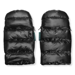 Østerbro handvärmare - puffer black | Barnvagnar - Barnvagnstillbehör - Barnvagnsvantar | BabyMode