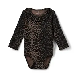 Långärmad Body Dicte - Leopard | Kläder - Bodys & overaller - Långärmad body | BabyMode