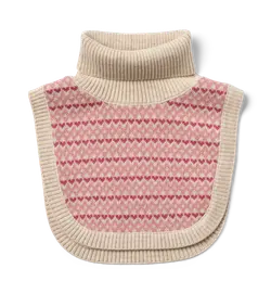 Majo Jacquard Halskrage - Rose | Kläder - Mössor, vantar och tossor - Mössor & balaclavas | BabyMode