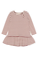 Petit Piao Sky Klänning - Syrah Striped