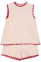 Poplin sommer set - DUSTY ROSE