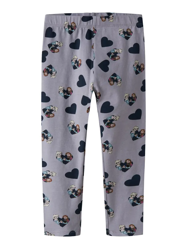Donna Frozen Leggings - Lavender gray - 128 | Barnkläder - Underdelar - Leggings | BabyMode