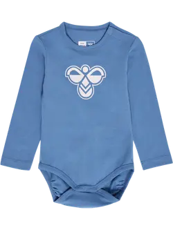 Långärmad Body Logo - Dutch Blue | Kläder - Bodys & overaller - Långärmad body | BabyMode