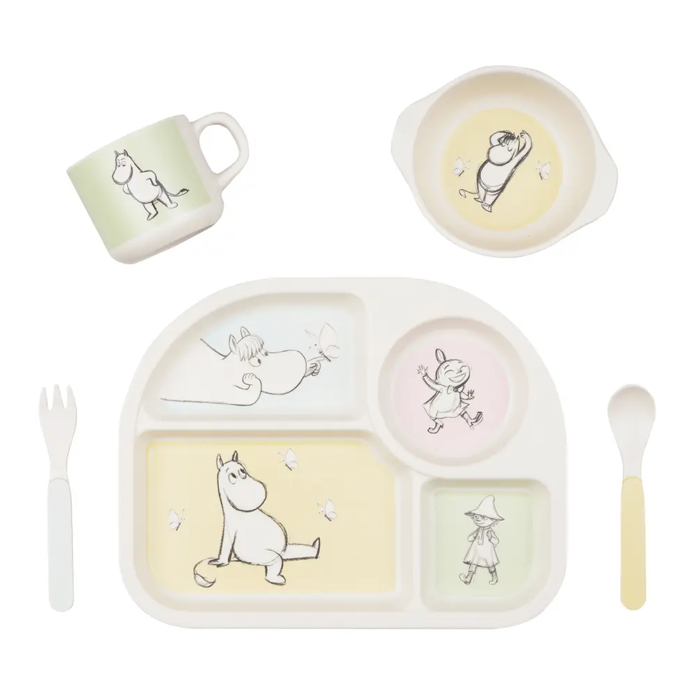 Barbo Toys Mumin Barnservis Set - 4 delar | Baby & Barn - Äta - Barnserviser | BabyMode