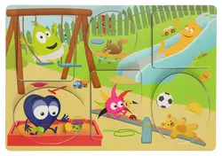 Tittutpussel Lekpark | Leksaker - Spel & pussel - Pussel | BabyMode