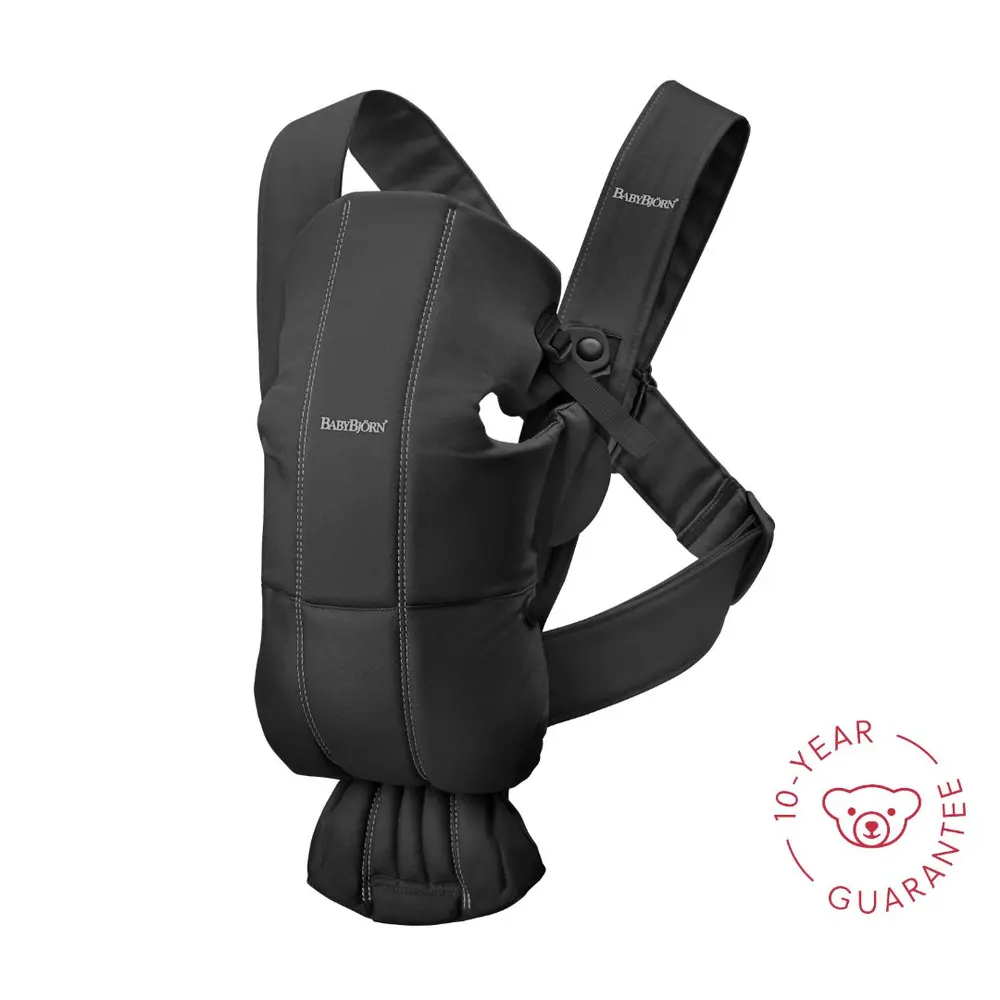 BabyBjörn Mini 3D Vävd Bärsele - Svart | Baby & Barn - Bärselar & bärsjalar - Bärselar | BabyMode