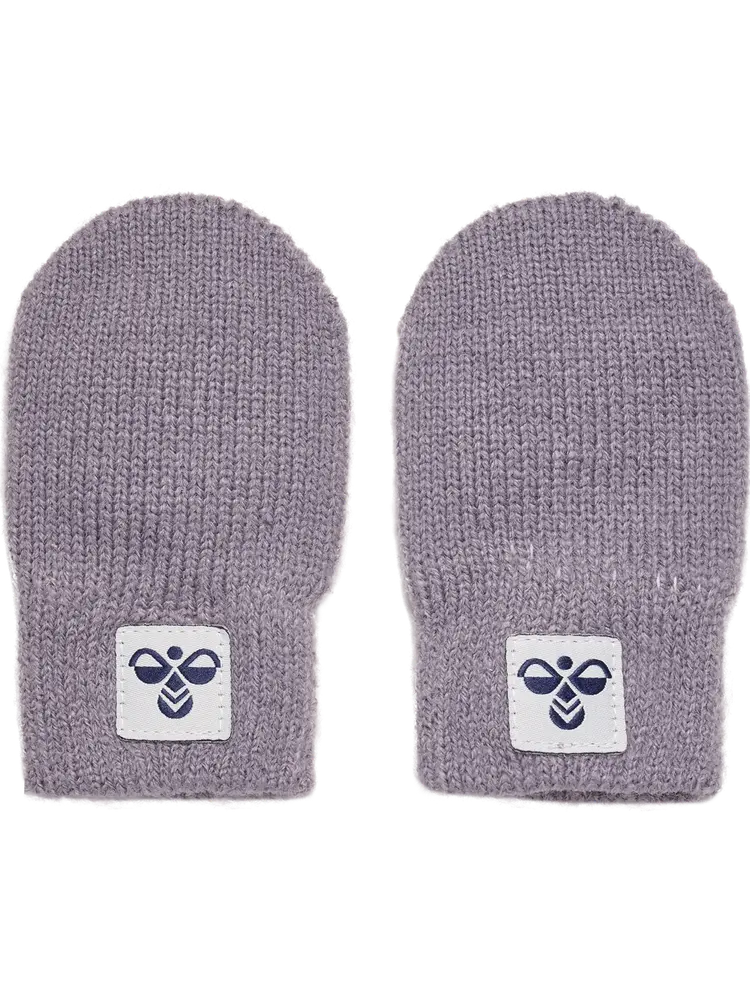 Hummel Stickade Vantar 2-pack - Gray Ridge  - 0/2