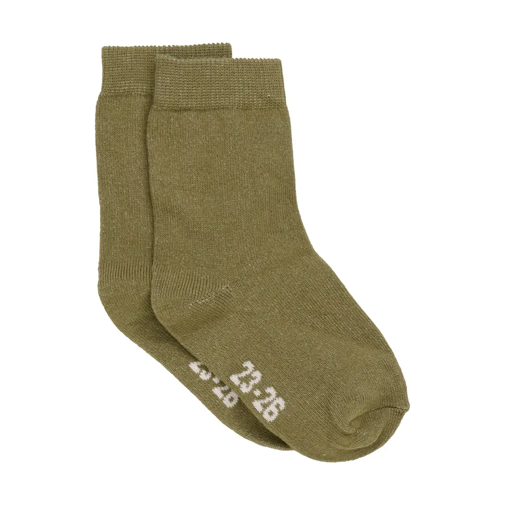 Ankelstrumpor - Solid - Dried Herbs - 15/18 | Barnkläder - Strumpor & strumpbyxor - Strumpor | BabyMode