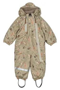 PU Vinteroverall 2 Zip Recycled - Seneca rock | Kläder - Ytterplagg - Overaller | BabyMode