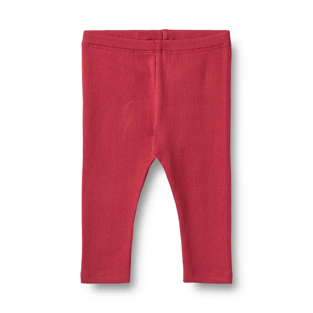 Wheat Jules Jersey Leggings - Red Cherry - 86