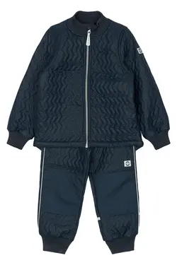 Termo Fleece Set - Blue night | Kläder - Ytterplagg - Termokläder | BabyMode