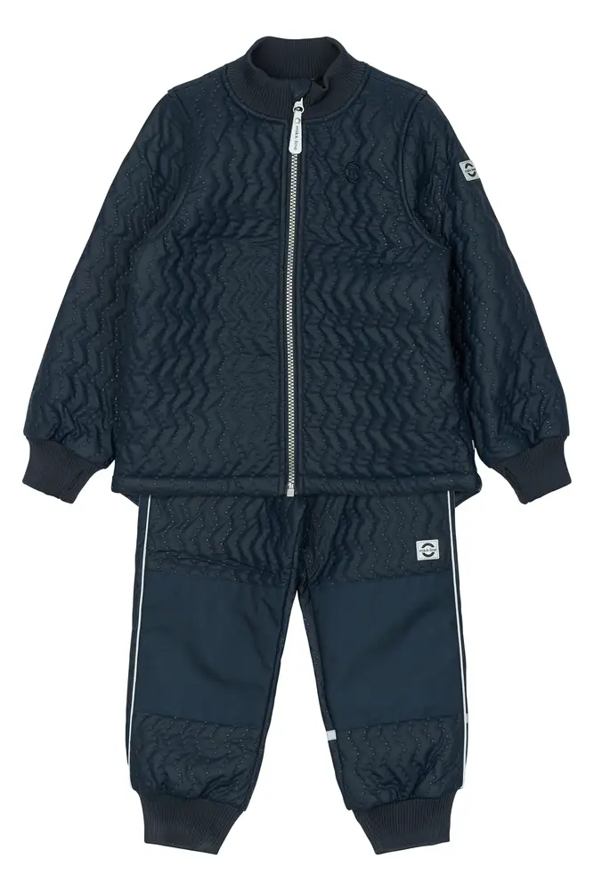 Termo Fleece Set - Blue night - 74 CM