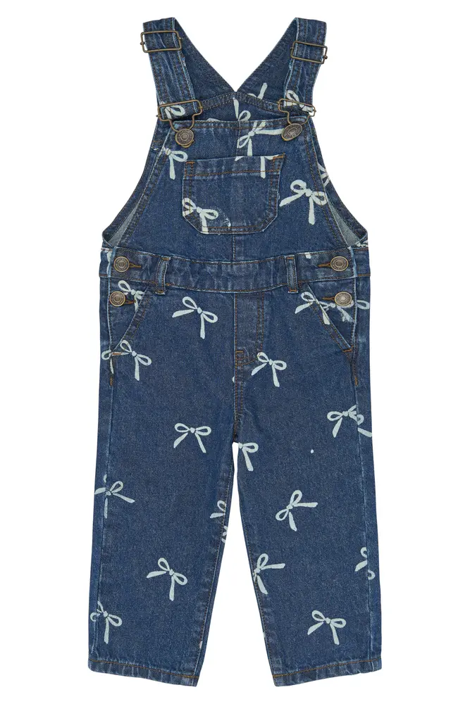 The New Siblings Vinaya Denim Hångselbyxor - Medium Blue Denim  - 98