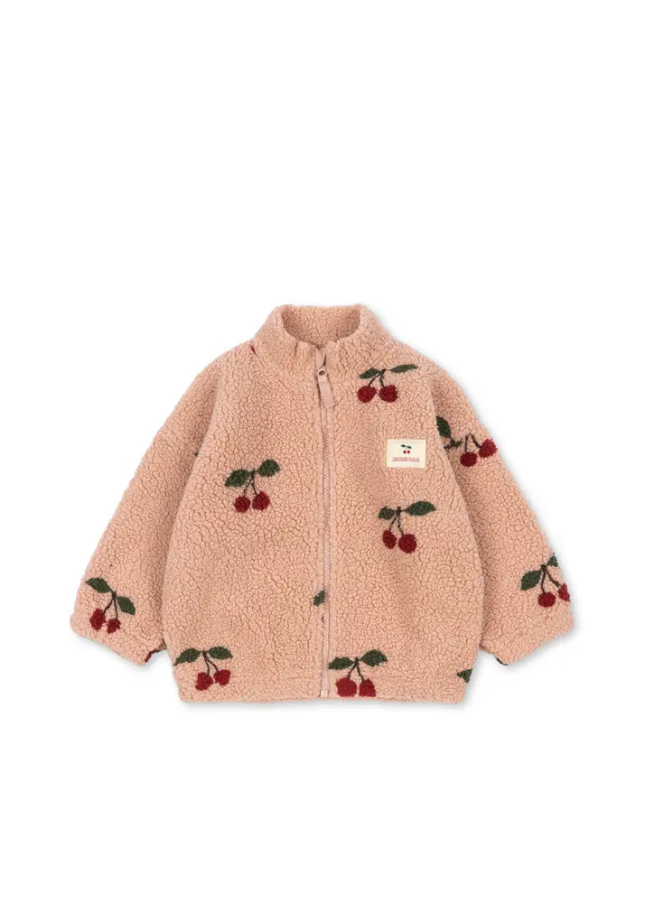 Konges Sløjd Jody Teddy Jacka - Ma Grande Cerise Blush - 6 ÅR